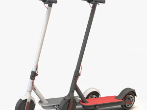 patinete electrico Modelo 3D