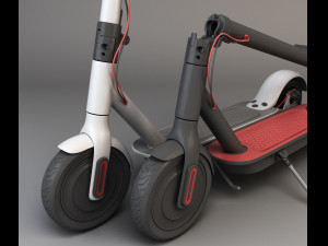 electric scooter 3D Model