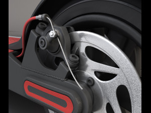 electric scooter 3D Model