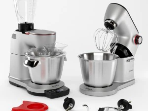 robot da cucina bosch ottimali Modello 3D