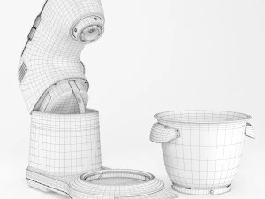 food processors bosch optimum 3D Model