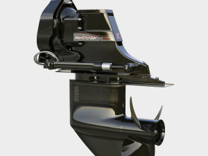 outdrive mercruiser bravo two 3D 모델