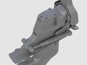 outdrive mercruiser bravo two 3Dモデル