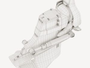 outdrive mercruiser bravo two 3Dモデル