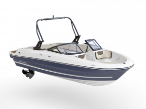 motorboat bayliner vr 4 3D 模型