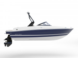 motorboat bayliner vr 4 Model 3D