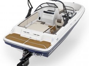 motorboat bayliner vr 4 Model 3D