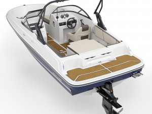 motorboat bayliner vr 4 Model 3D