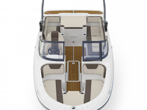 motorboat bayliner vr 4 Model 3D