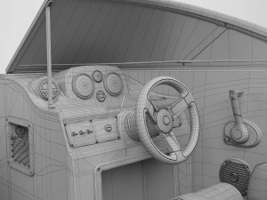 motorboat bayliner vr 4 3D Model