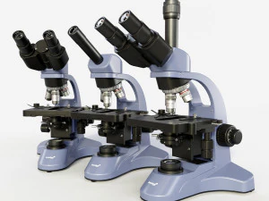 microscopes levenhuk Modèle 3D