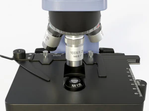 सूक्ष्मदर्शी लेवेनहुक 3D मॉडल