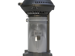gas grill fuego professional f24c 3D Model