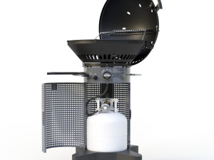 gas grill fuego professional f24c 3D Model