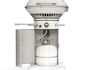 gas grill fuego professional f24c 3D Model