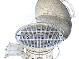 gas grill fuego professional f24c 3D Model