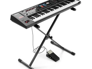 sintetizador roland fa-06 Modelo 3D