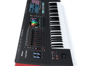 뮤직 워크스테이션 롤랜드 팬텀 6 3D 모델