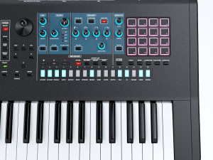 music workstation roland fantom 6 3Dモデル
