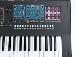 뮤직 워크스테이션 롤랜드 팬텀 6 3D 모델