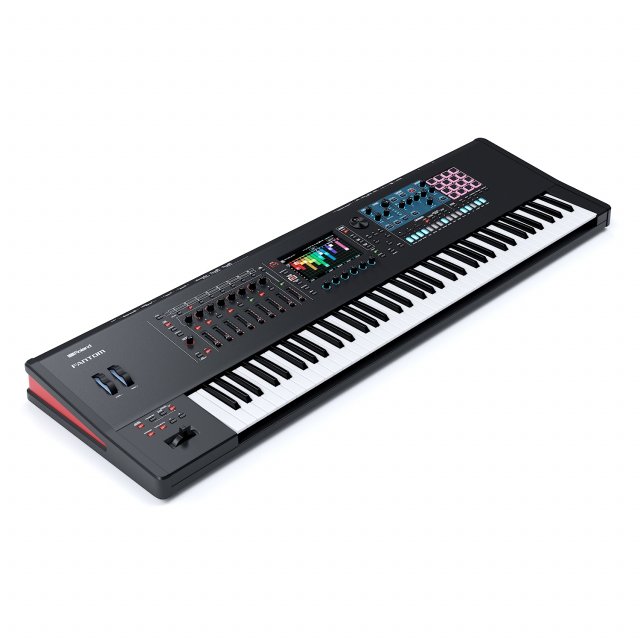 music workstation roland fantom 7 Modelo 3D .c4d .max .obj .3ds .fbx .stl .blend 