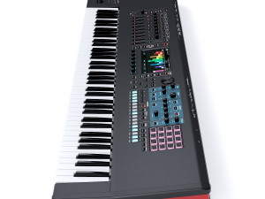 music workstation roland fantom 7 Modelo 3D