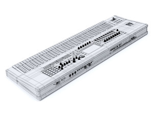 music workstation roland fantom 7 Modelo 3D