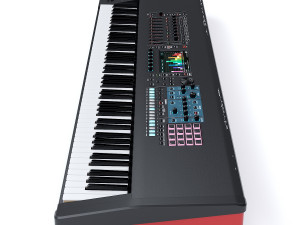 music workstation roland fantom 8 3Dモデル