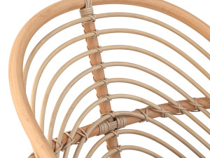 etta rattan chairs Modelo 3D