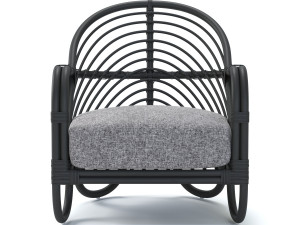 etta rattan chairs Modelo 3D