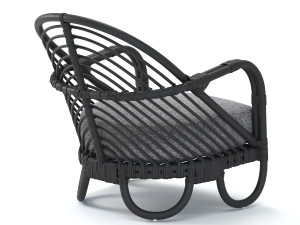 etta rattan chairs Modelo 3D
