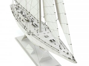 Yacht Endeavour 1934 3D Model