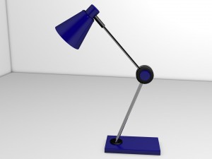 table lamp simple and slim table lamp 3d modeling 3D Model