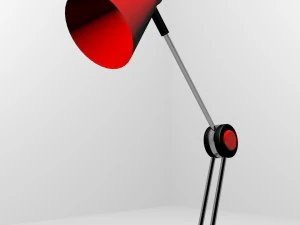 table lamp simple and slim table lamp 3d modeling 3D Model