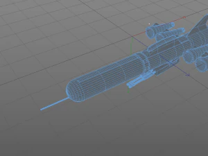 oorlogsonderzee&euml;r 3D Model