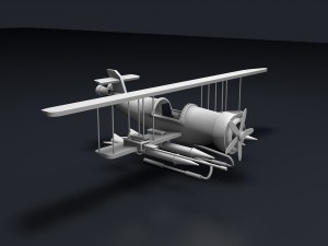 aircraft bomber plane Modello 3D