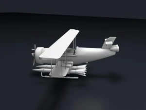 aircraft bomber plane 3D Model