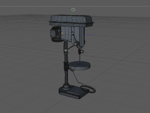 drill machine industrial machine Modelo 3D