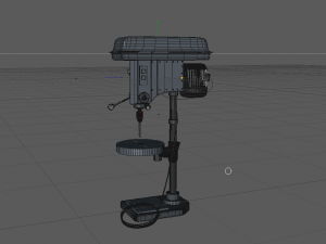 drill machine industrial machine Modelo 3D