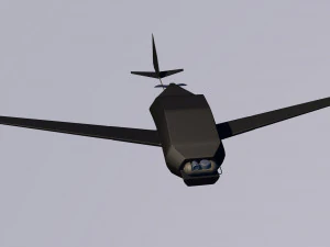 यूएवी सैन्य ड्रोन 3D मॉडल