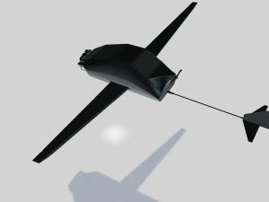 uav military drone 3D Model