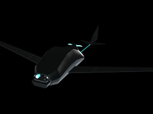 uav military drone 3D Model