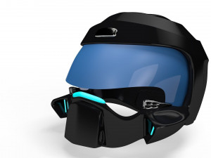 sifi military helmet ing 3D 모델