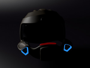 sifi military helmet ing Modèle 3D