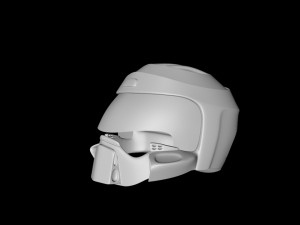 sifi military helmet ing Modèle 3D