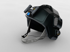 sifi military helmet ing whit night vision device 3Dモデル