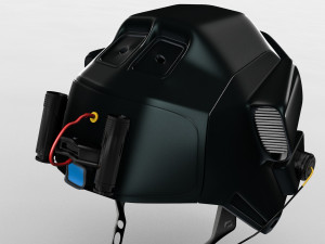 sifi military helmet ing whit night vision device 3Dモデル