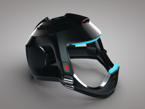 sifi military helmet ing Modelo 3D