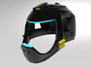 sifi military helmet ing Modelo 3D
