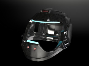 sifi military helmet ing Modelo 3D